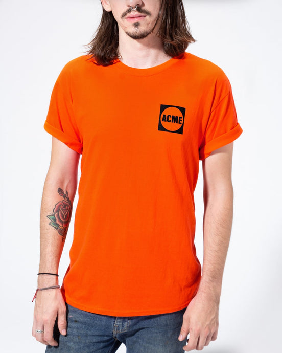 ACME Logo T-shirt, Orange